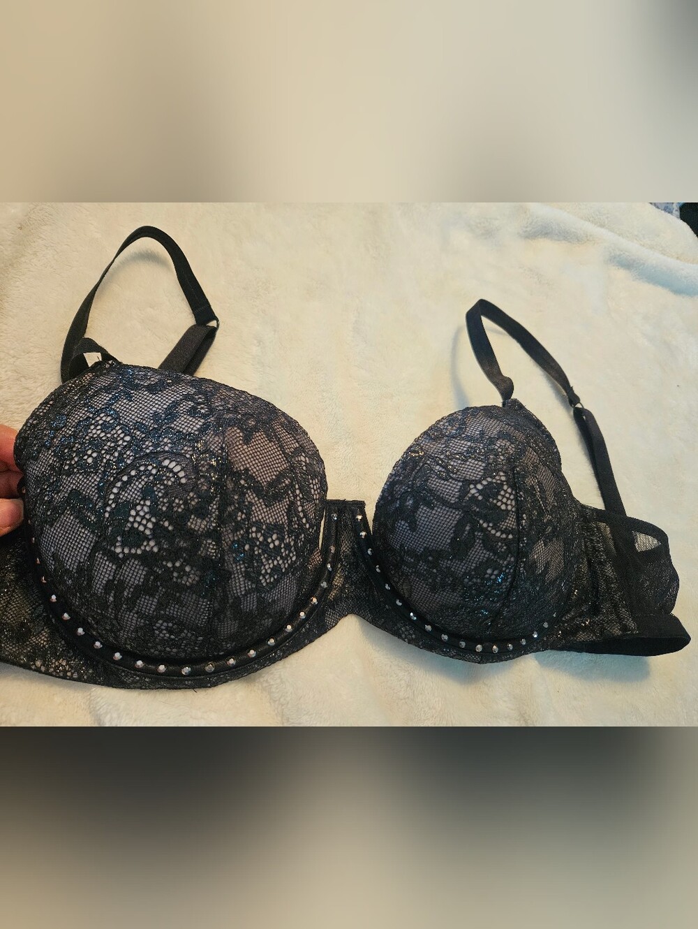 Victoria Secret Very Sexy Black Lace Bra